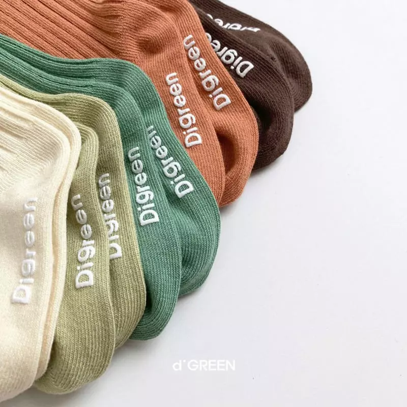 Digreen - Korean Children Fashion - #childofig - Pistachio Socks - 11