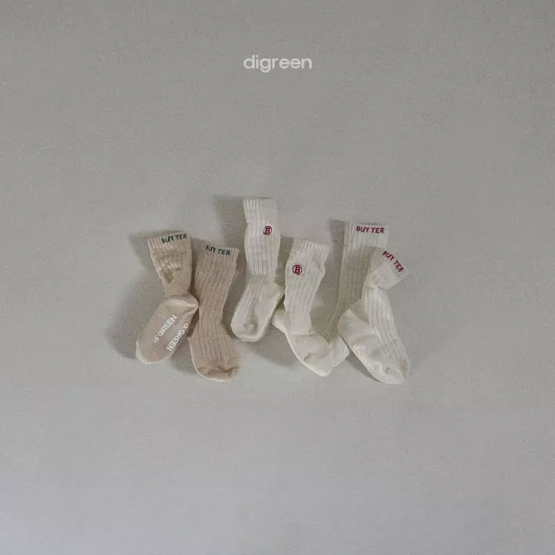 Digreen - Korean Children Fashion - #discoveringself - Butter Socks