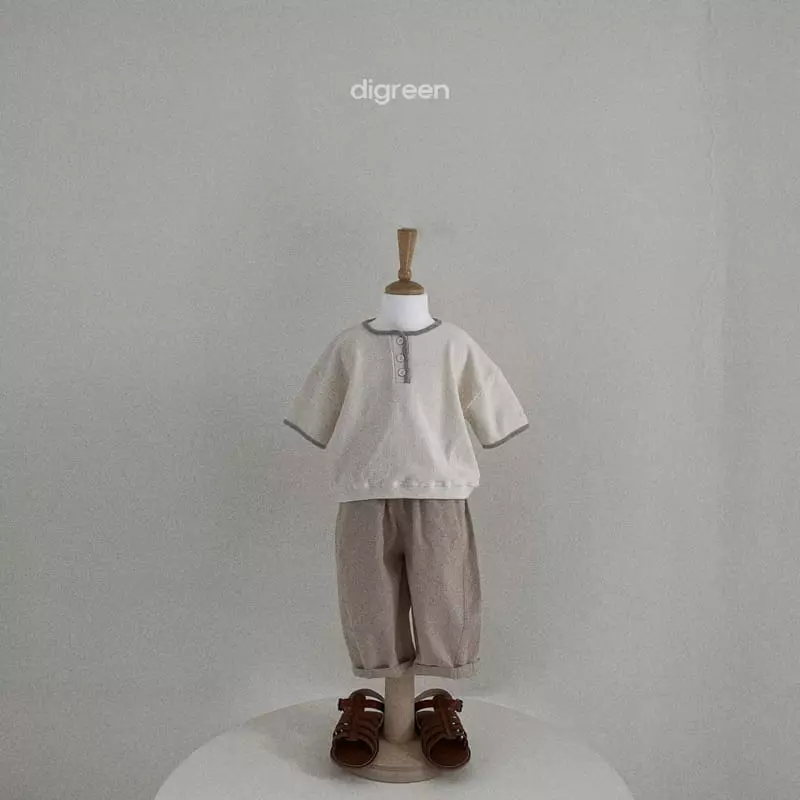 Digreen - Korean Children Fashion - #fashionkids - Linen Long Pants - 11