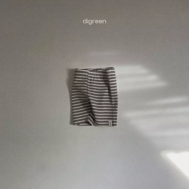 Digreen - Korean Children Fashion - #fashionkids - Summer Stripes Leggings - 5