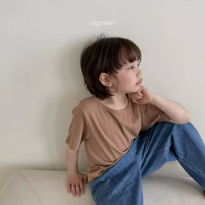 Digreen - Korean Children Fashion - #fashionkids - Eyelet Tee - 10