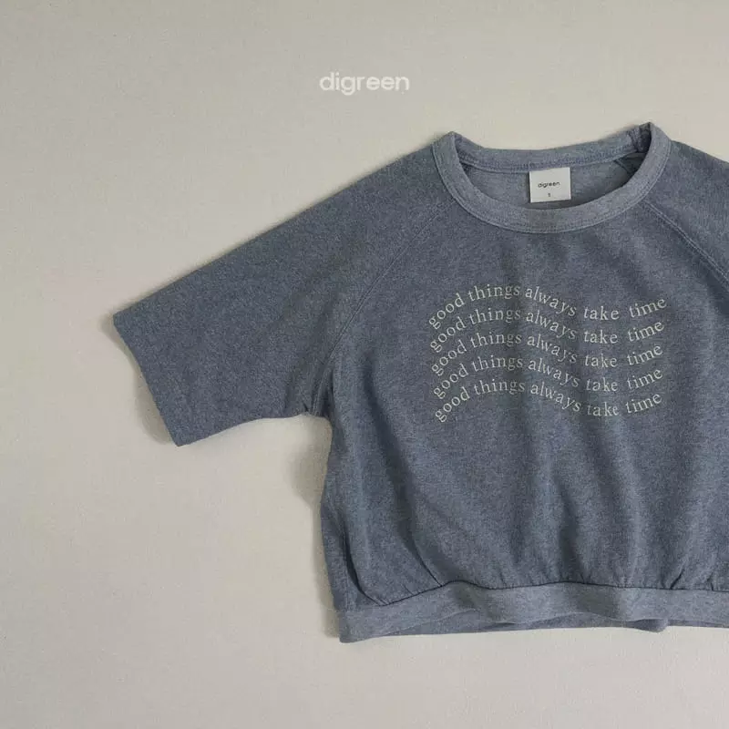 Digreen - Korean Children Fashion - #kidsstore - Pigment Tee - 8
