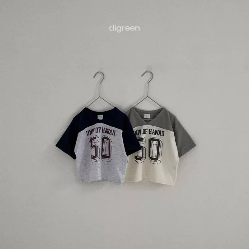 Digreen - Korean Children Fashion - #kidsstore - Rugby Tee