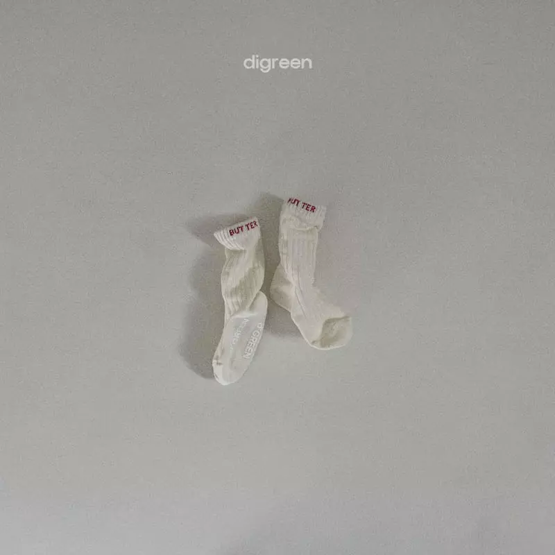 Digreen - Korean Children Fashion - #kidsshorts - Butter Socks - 4