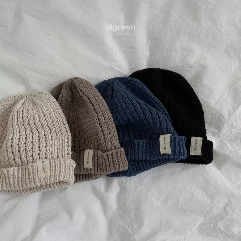 Digreen - Korean Children Fashion - #kidsstore - Croche Beanie - 2