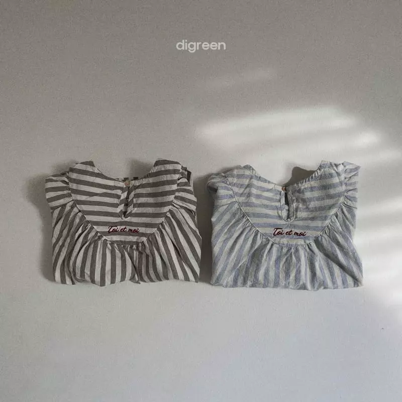 Digreen - Korean Children Fashion - #kidzfashiontrend - Blan Blouse - 3