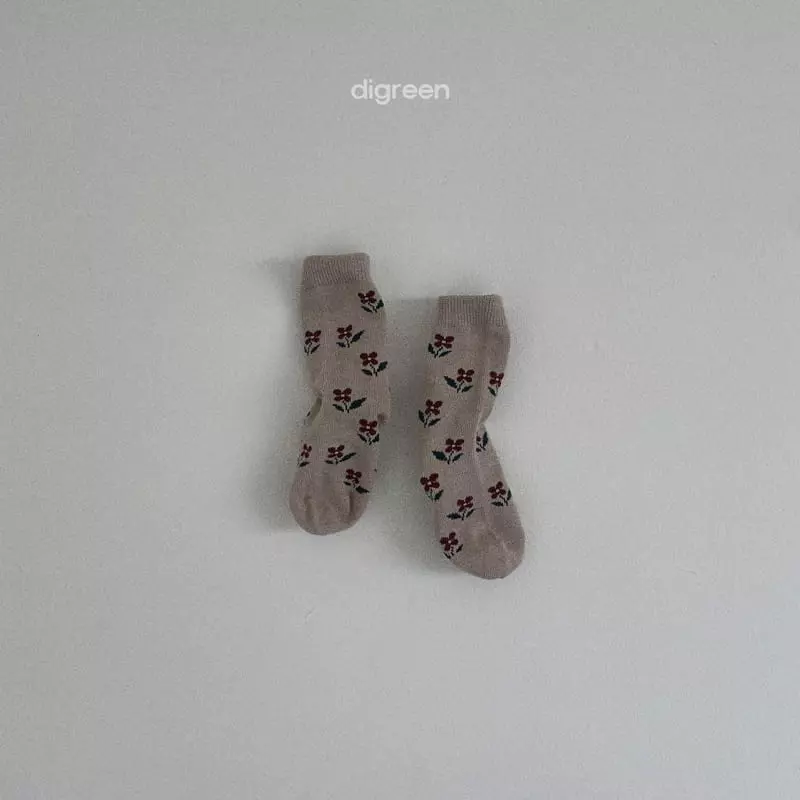 Digreen - Korean Children Fashion - #kidsstore - Irem Socks - 4