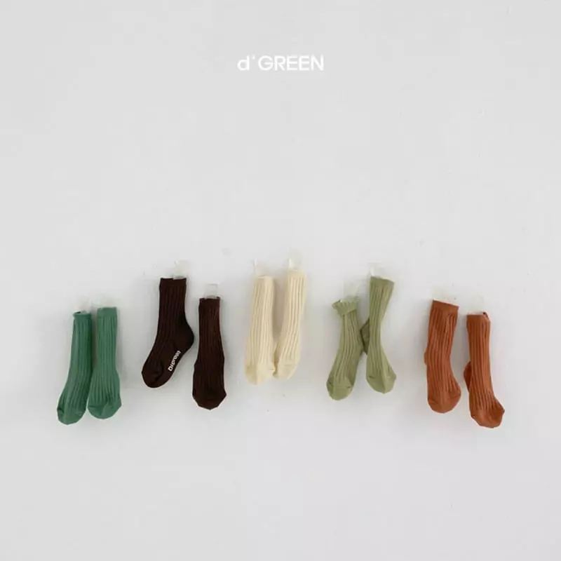 Digreen - Korean Children Fashion - #kidzfashiontrend - Pistachio Socks - 2