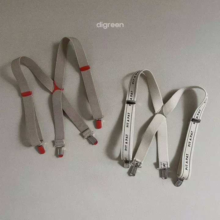 Digreen - Korean Children Fashion - #kidsstore - Line Suspendar - 4