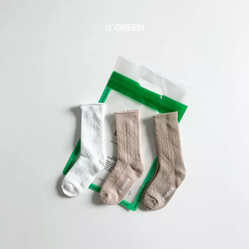 Digreen - Korean Children Fashion - #littlefashionista - Floral Socks - 5