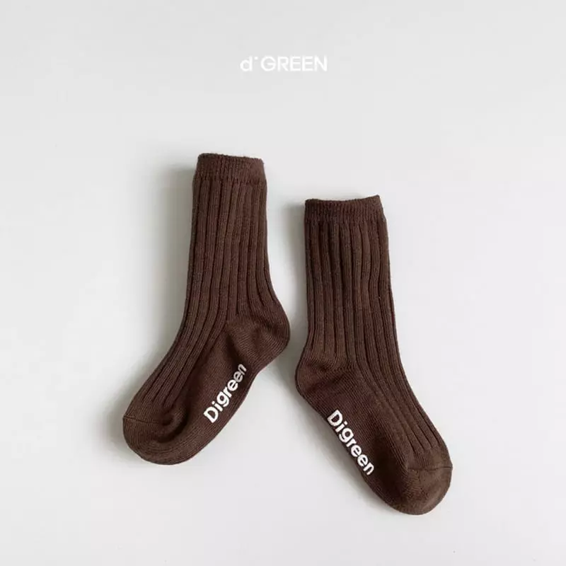 Digreen - Korean Children Fashion - #magicofchildhood - Pistachio Socks - 5