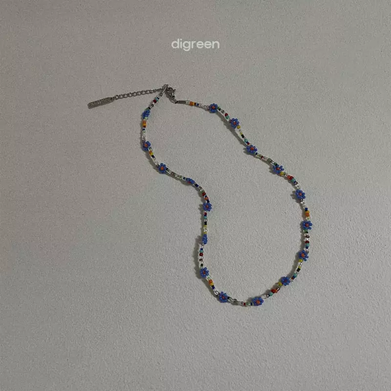 Digreen - Korean Children Fashion - #minifashionista - Flower Necklace - 2