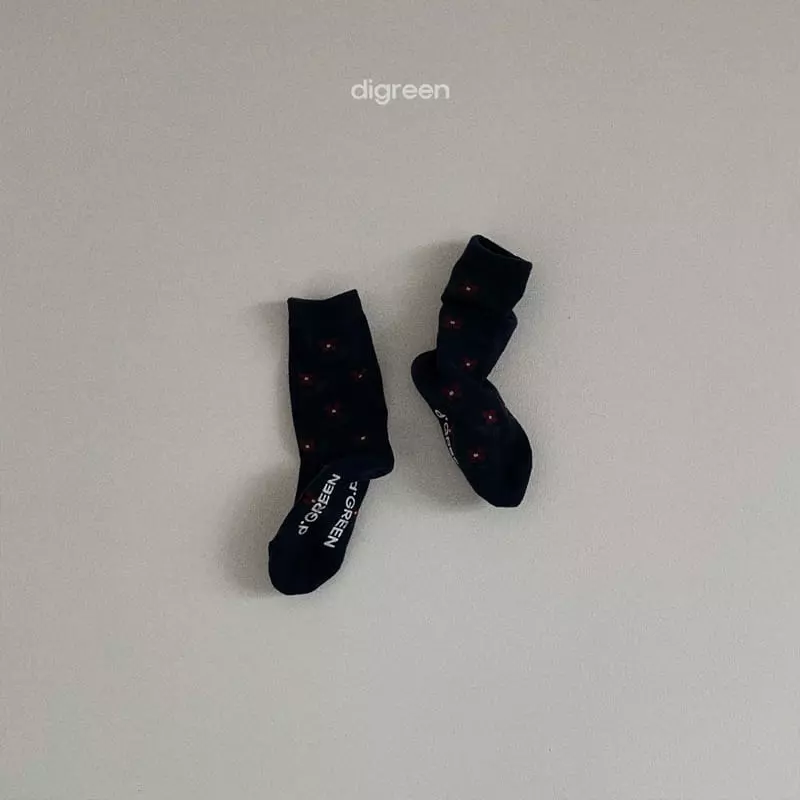 Digreen - Korean Children Fashion - #minifashionista - Irem Socks - 8