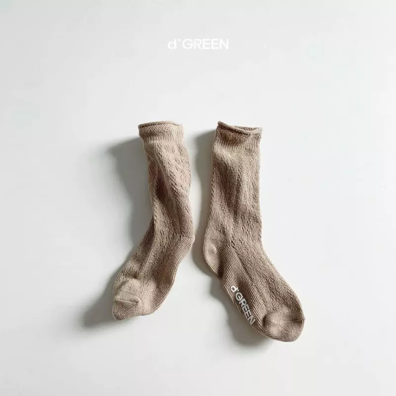 Digreen - Korean Children Fashion - #prettylittlegirls - Floral Socks - 8
