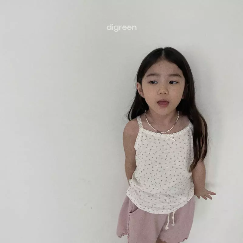 Digreen - Korean Children Fashion - #prettylittlegirls - Lace Flower Sleeveless - 9