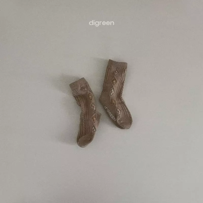 Digreen - Korean Children Fashion - #stylishchildhood - Natural Flower Socks - 8