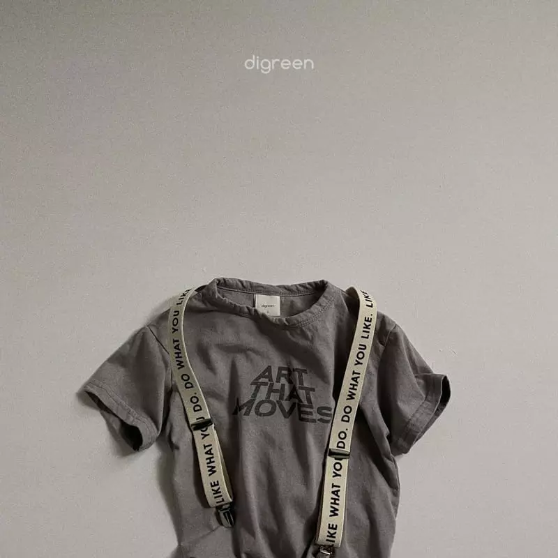 Digreen - Korean Children Fashion - #stylishchildhood - Lettering Suspendar - 6