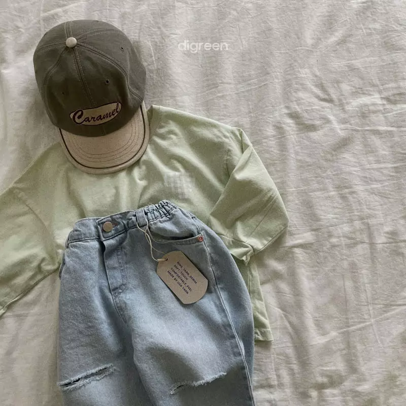 Digreen - Korean Children Fashion - #todddlerfashion - Ice Cuttinh Pants - 7
