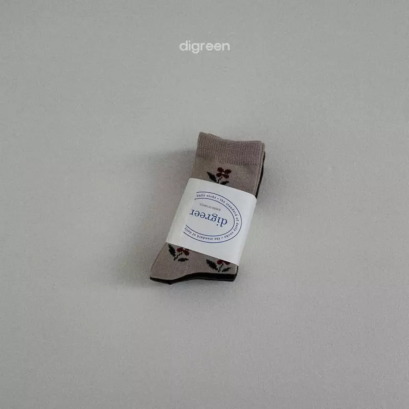 Digreen - Korean Children Fashion - #toddlerclothing - Irem Socks - 11