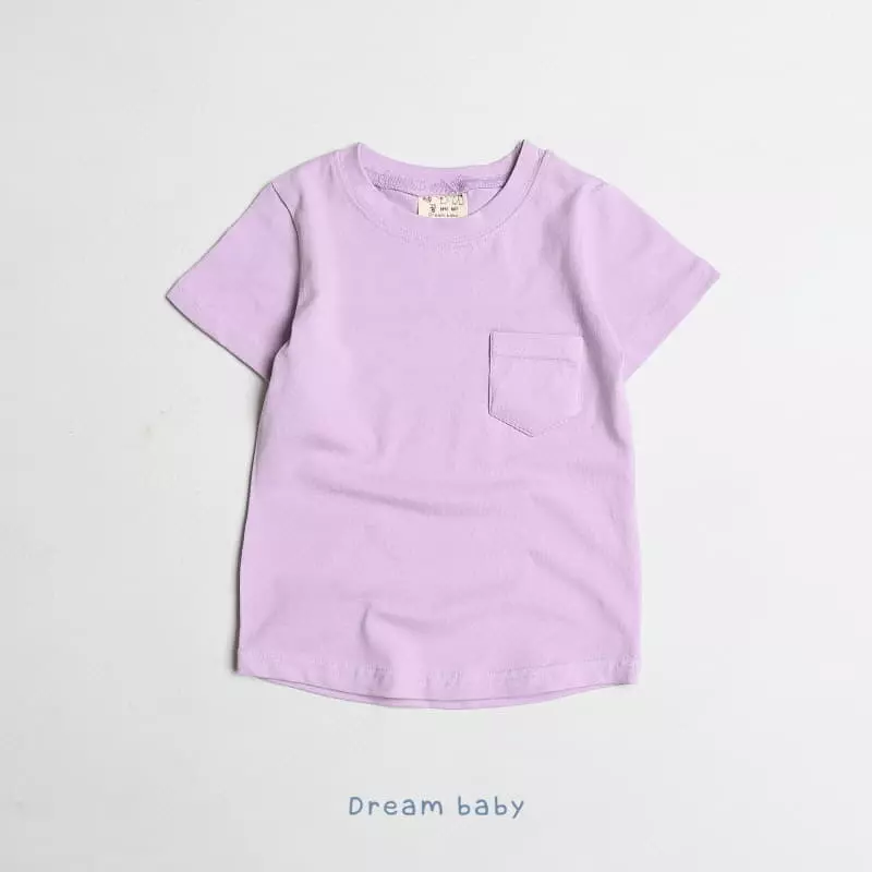 Dream Baby - Korean Children Fashion - #childofig - Pocket Tee - 2