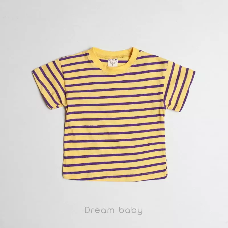 Dream Baby - Korean Children Fashion - #childrensboutique - Lena Stripes Tee - 2