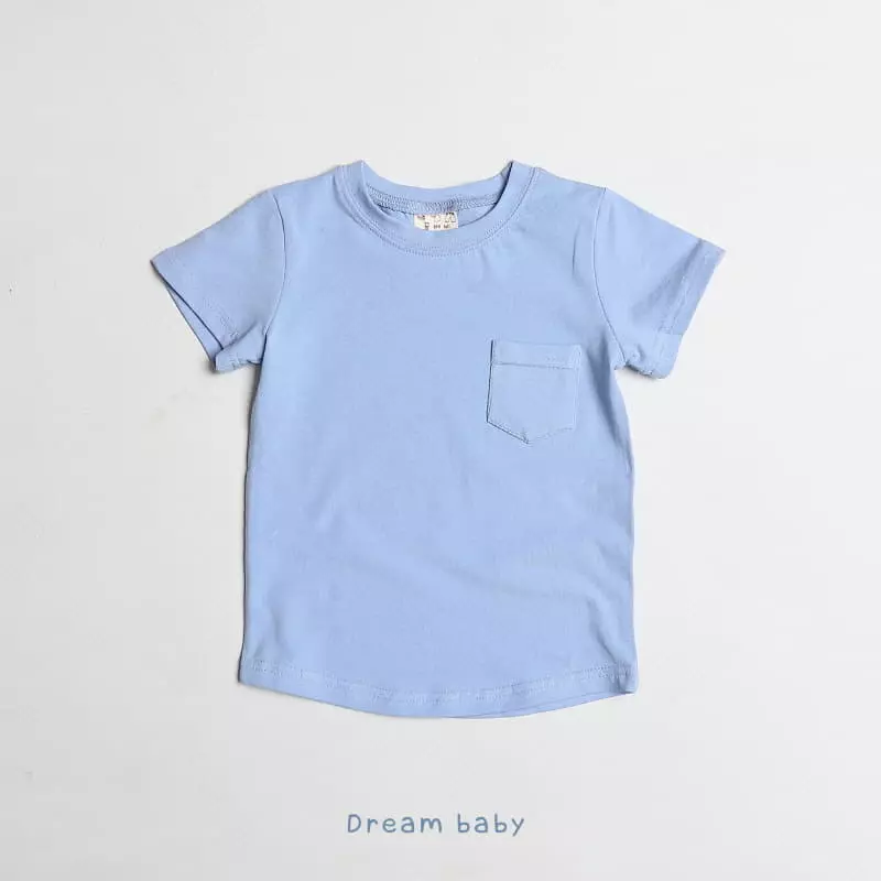 Dream Baby - Korean Children Fashion - #childrensboutique - Pocket Tee - 4