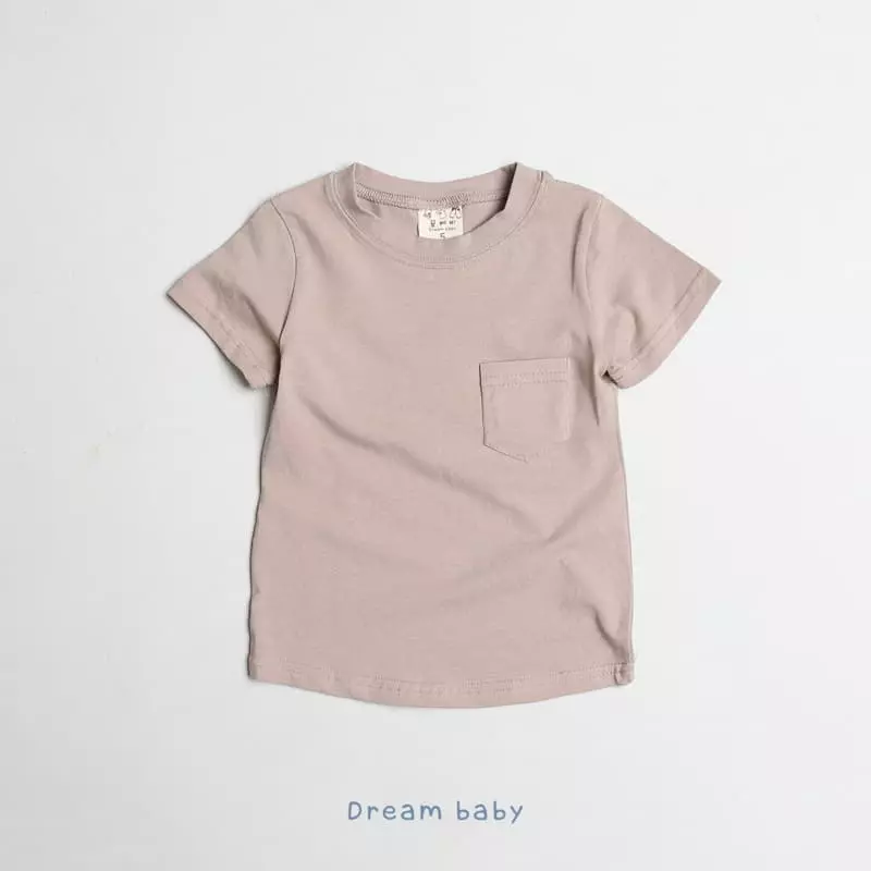 Dream Baby - Korean Children Fashion - #fashionkids - Pocket Tee - 8