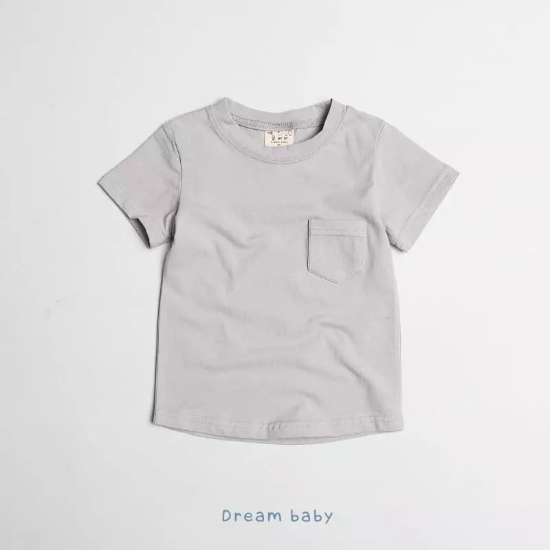 Dream Baby - Korean Children Fashion - #fashionkids - Pocket Tee - 6