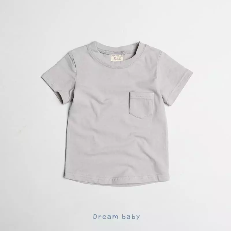Dream Baby - Korean Children Fashion - #kidsshorts - Pocket Tee - 9