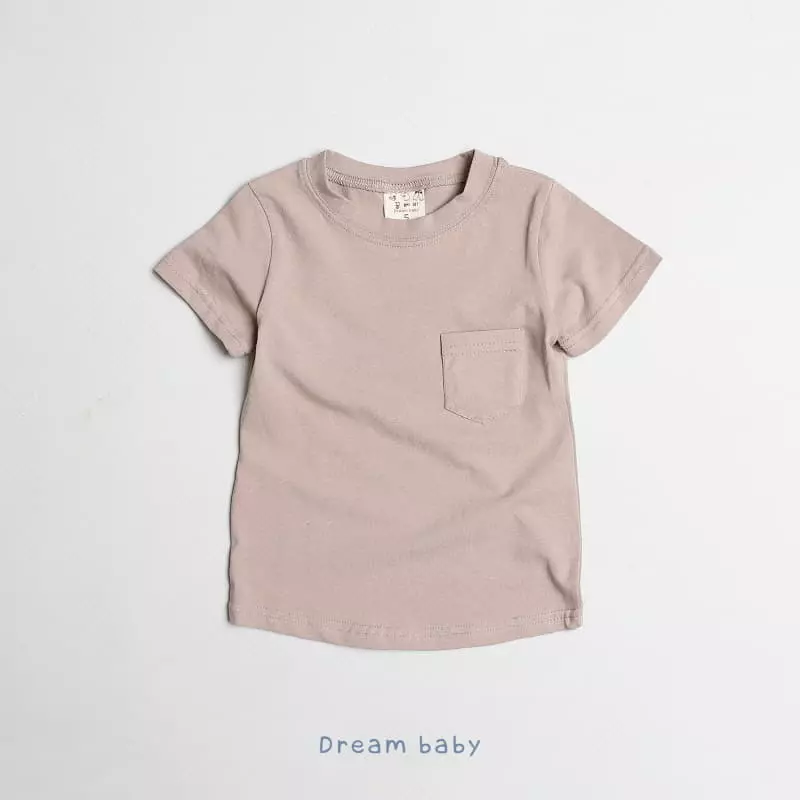Dream Baby - Korean Children Fashion - #kidsshorts - Pocket Tee - 7