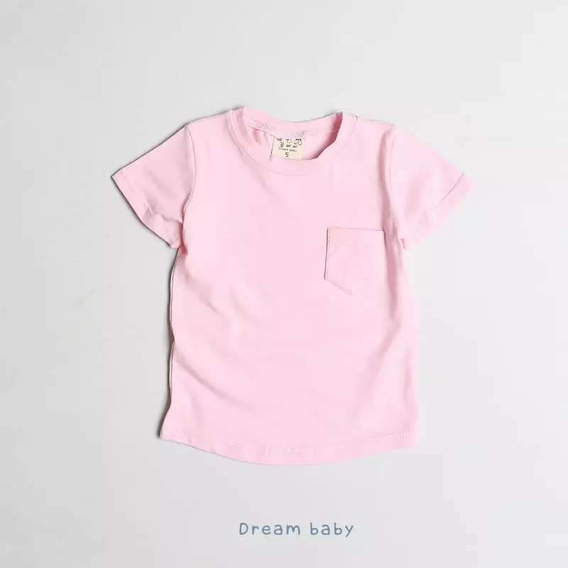 Dream Baby - Korean Children Fashion - #littlefashionista - Pocket Tee - 11