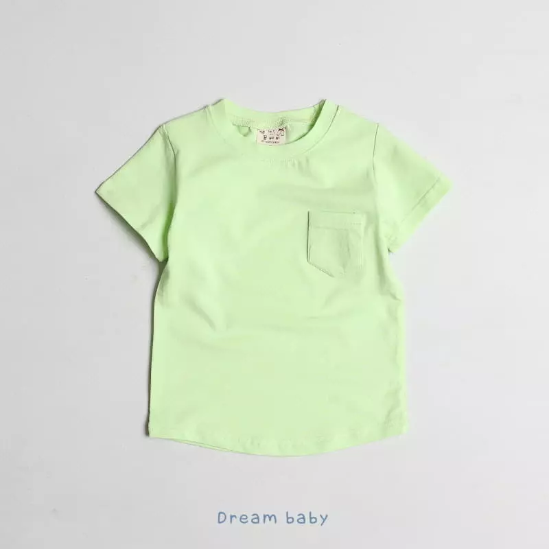 Dream Baby - Korean Children Fashion - #magicofchildhood - Pocket Tee - 12