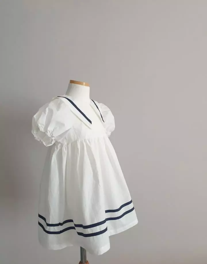 Eclair - Korean Children Fashion - #Kfashion4kids - Marine One-pice - 12