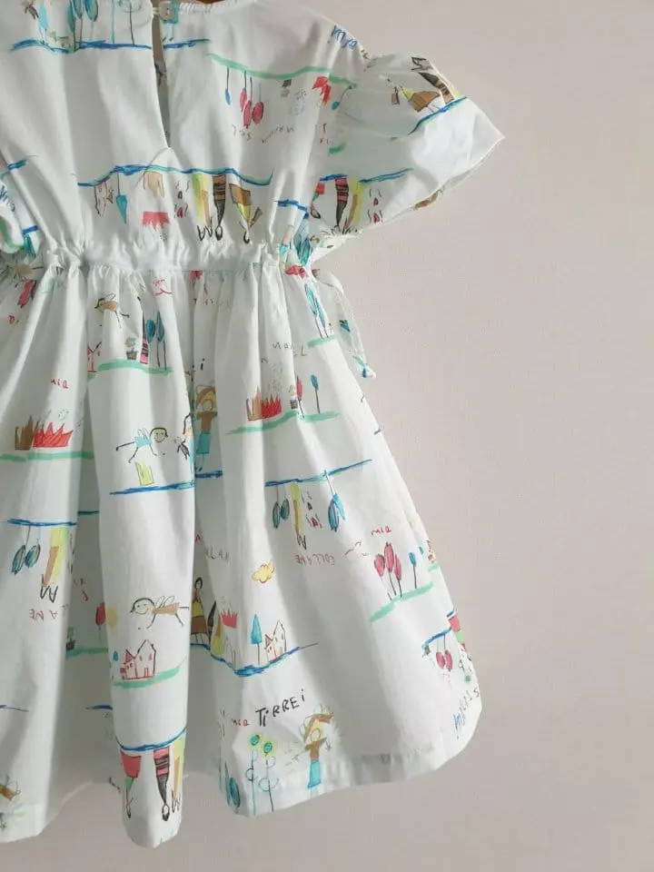 Eclair - Korean Children Fashion - #Kfashion4kids - Grim One-piece - 5