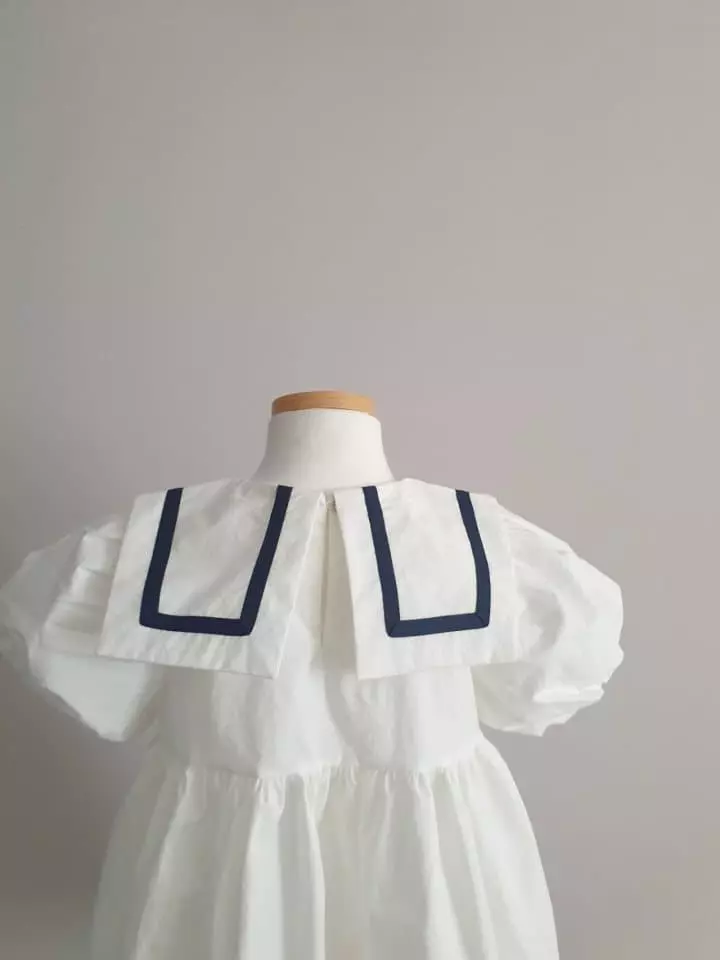 Eclair - Korean Children Fashion - #stylishchildhood - Marine One-pice - 4