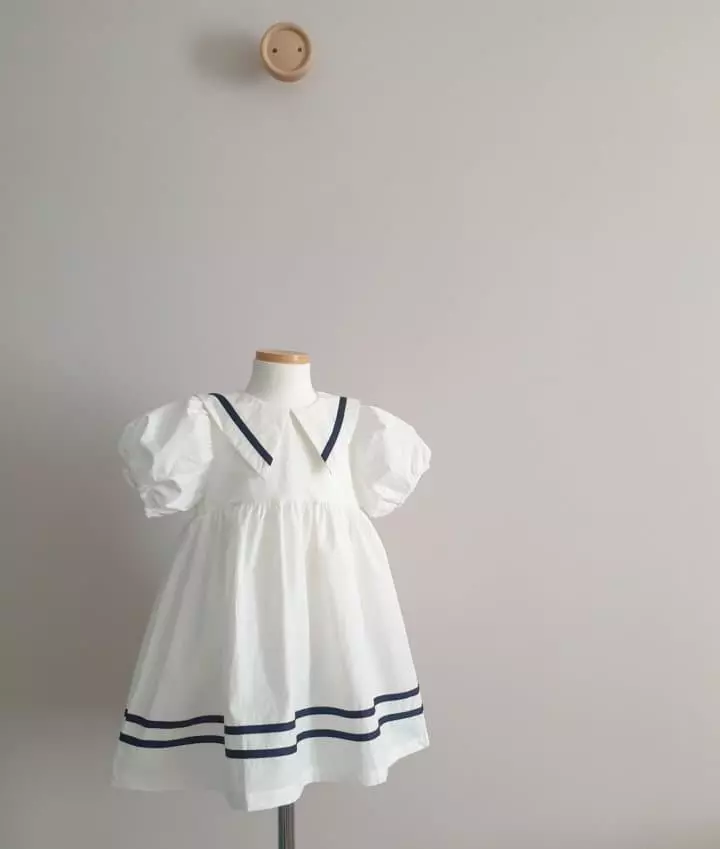 Eclair - Korean Children Fashion - #designkidswear - Marine One-pice - 6