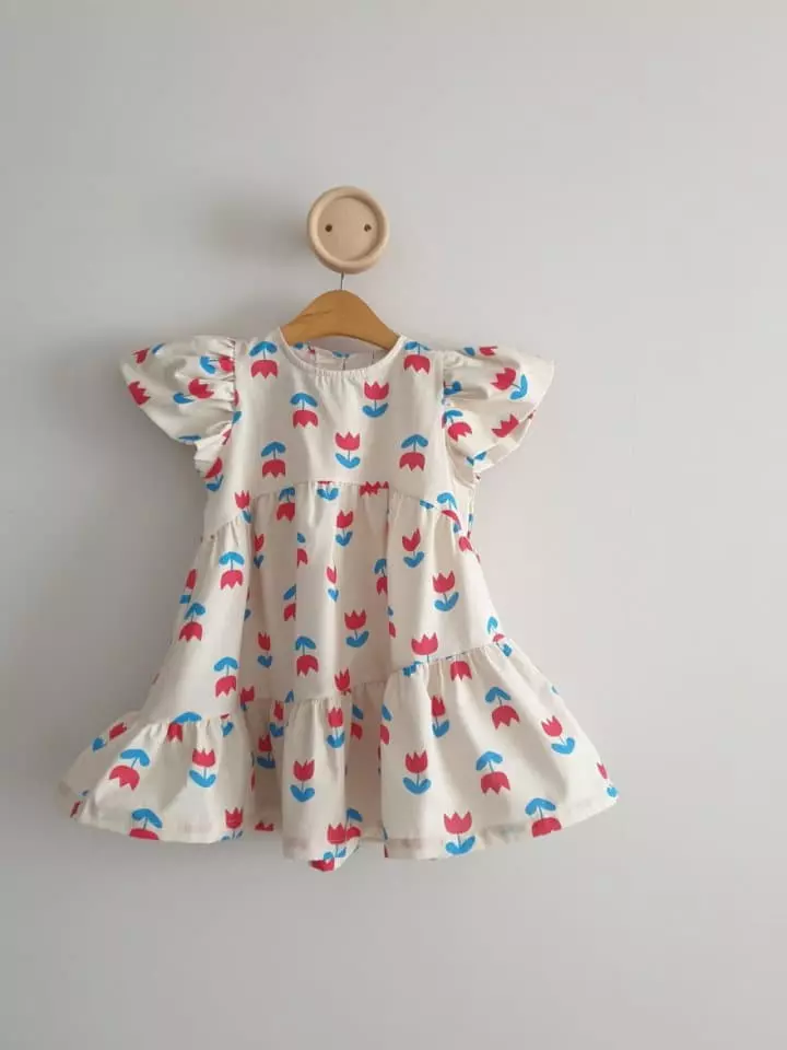 Eclair - Korean Children Fashion - #designkidswear - Tulip One-piece - 4