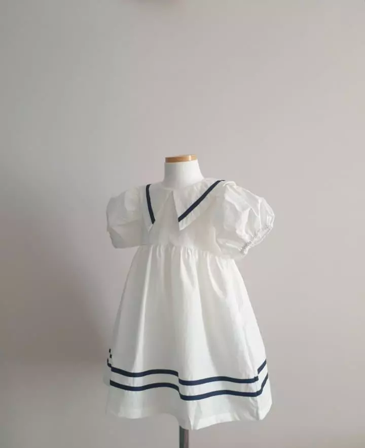 Eclair - Korean Children Fashion - #kidsstore - Marine One-pice - 10