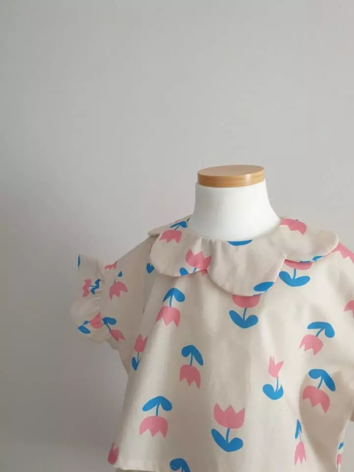 Eclair - Korean Children Fashion - #kidsstore - Tulip Top Bottom SET - 10