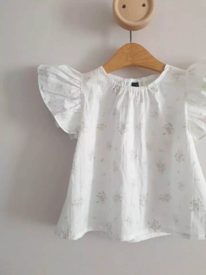 Eclair - Korean Children Fashion - #todddlerfashion - Hydi Blouse - 2
