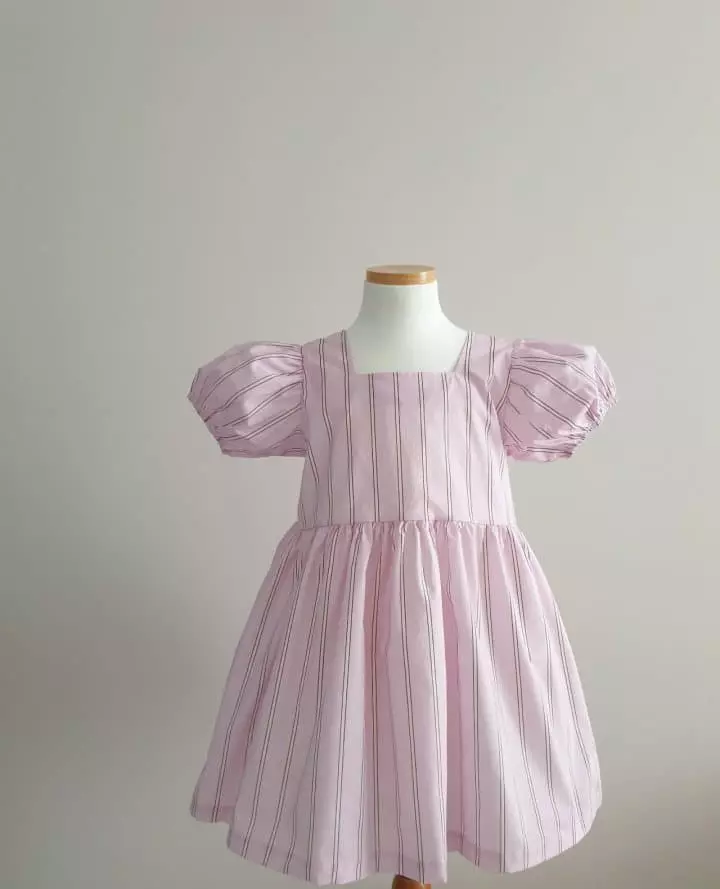 Eclair - Korean Children Fashion - #toddlerclothing - Square One-piece - 12