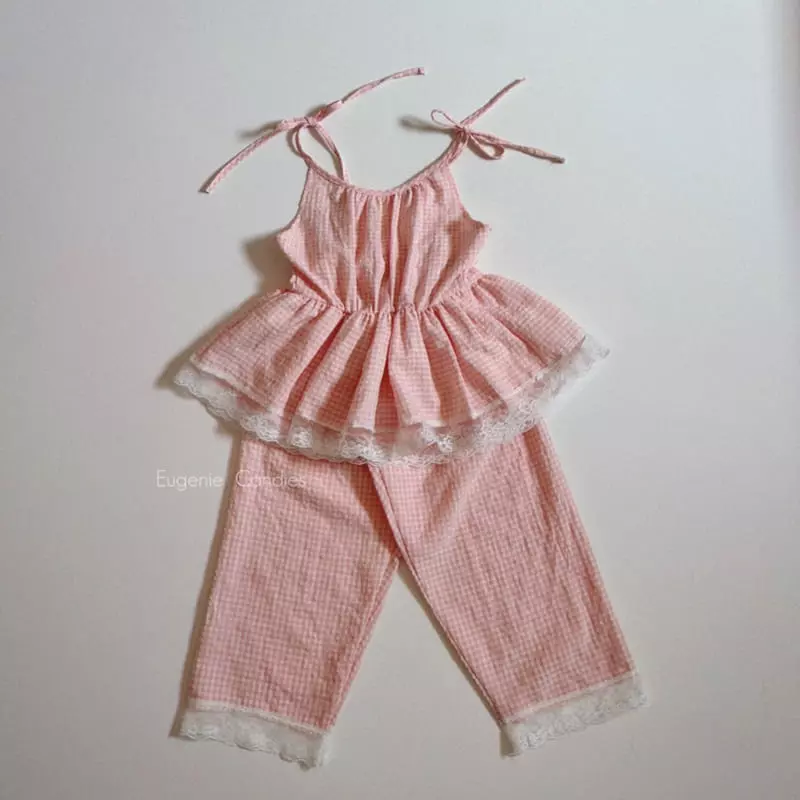 Eugenie Candies - Korean Children Fashion - #discoveringself - Lingi Top Bottom Set