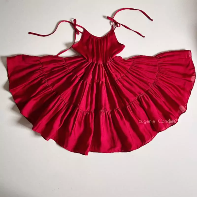 Eugenie Candies - Korean Children Fashion - #kidsshorts - Cherry One-piece - 6