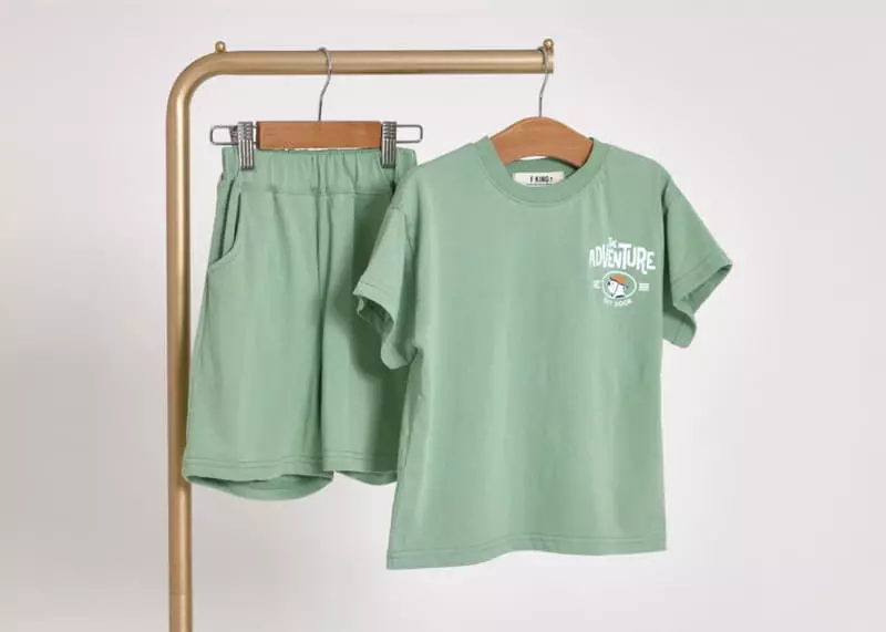 Fashion King - Korean Children Fashion - #Kfashion4kids - Pola Mountain Top Bottom Set - 7
