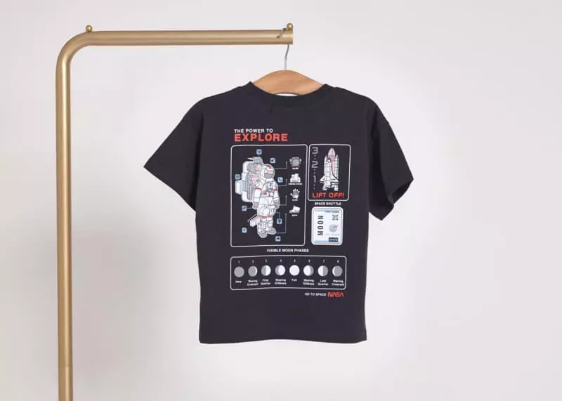 Fashion King - Korean Children Fashion - #designkidswear - Space Tee - 8