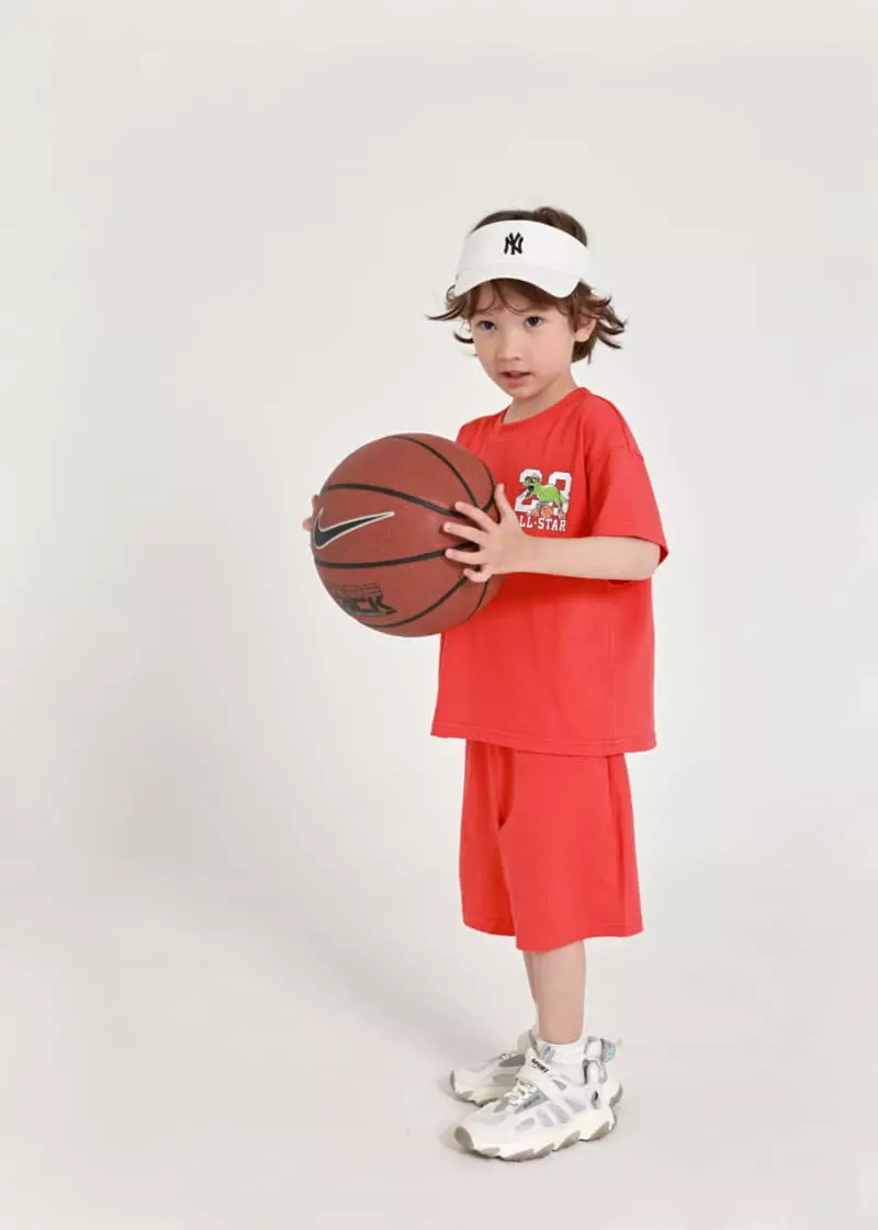 Fashion King - Korean Children Fashion - #childrensboutique - Dino Top Bottom Set - 4