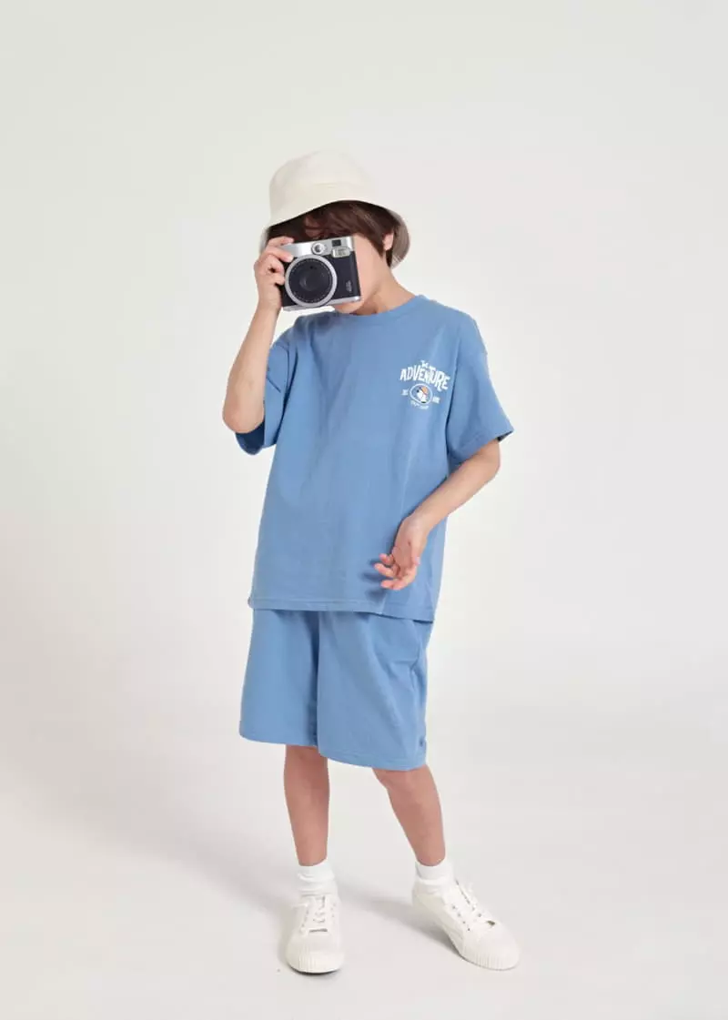 Fashion King - Korean Children Fashion - #discoveringself - Pola Mountain Top Bottom Set - 2