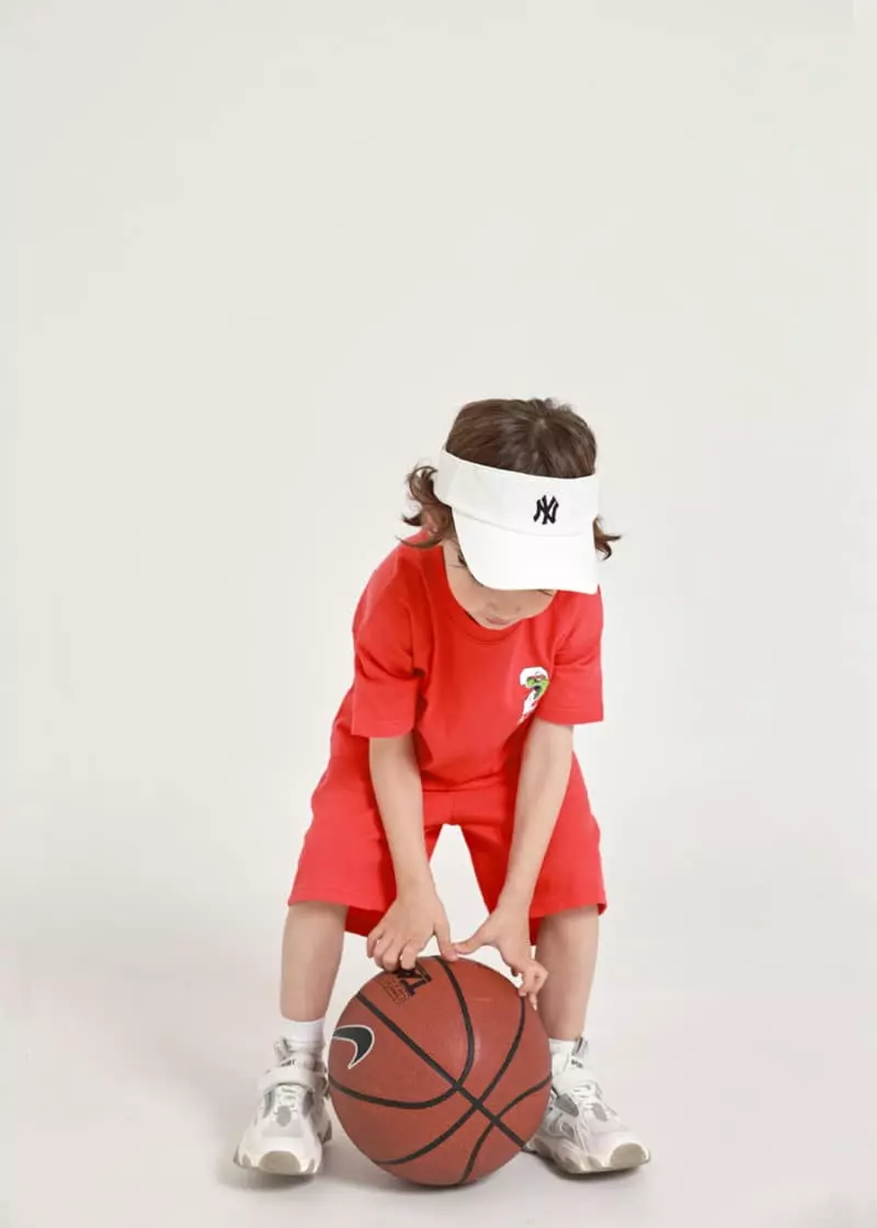 Fashion King - Korean Children Fashion - #fashionkids - Dino Top Bottom Set - 6