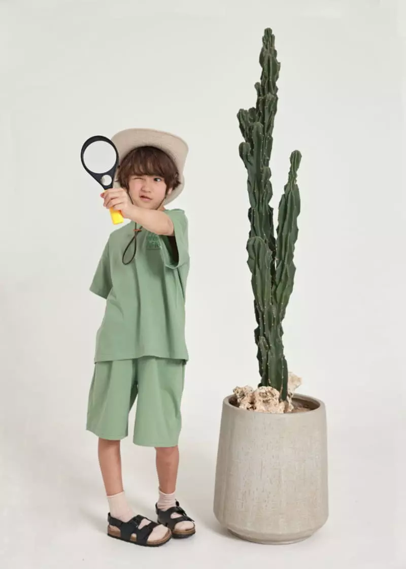 Fashion King - Korean Children Fashion - #discoveringself - Pola Africa Top Bottom Set - 4