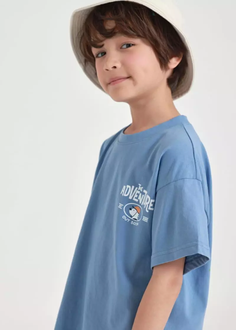 Fashion King - Korean Children Fashion - #fashionkids - Pola Mountain Top Bottom Set - 4